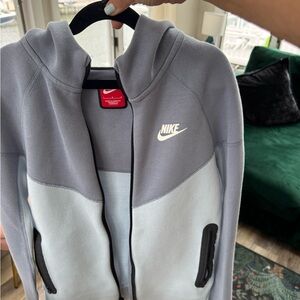 Nike tech Two-Tone Blue Hoodie